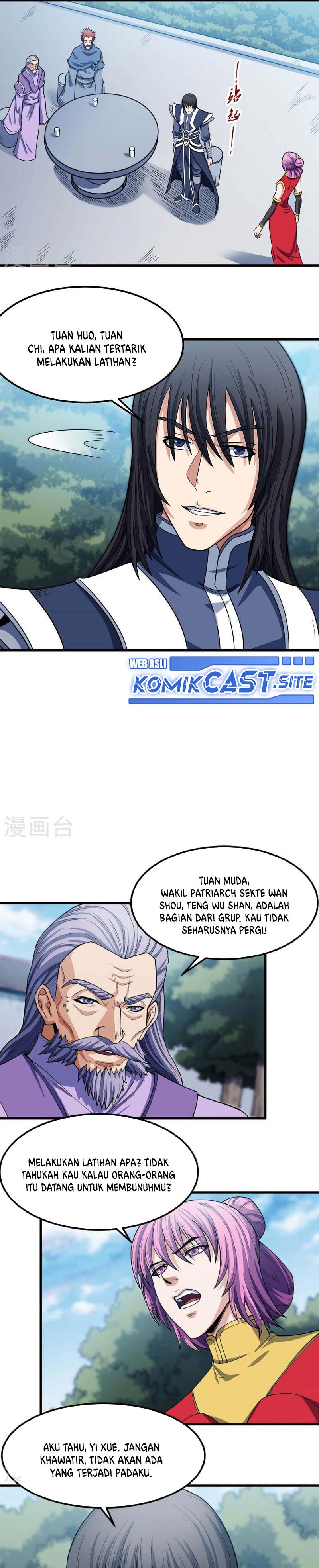 God of Martial Arts chapter 524